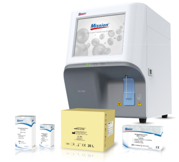Nexgencare Limited MISSION® HA-360 3-Diff Automatic Hematology Analyzer