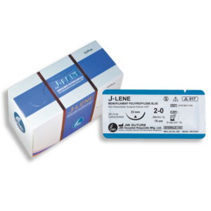 TD01VSRS_LCCE42AN Nexgencare Limited Monofilament Polypropylene Blue Surgical Suture