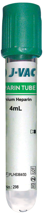 Nexgencare Limited Vacuum Blood Collection Tube (Plasma Tube) - 4 ml