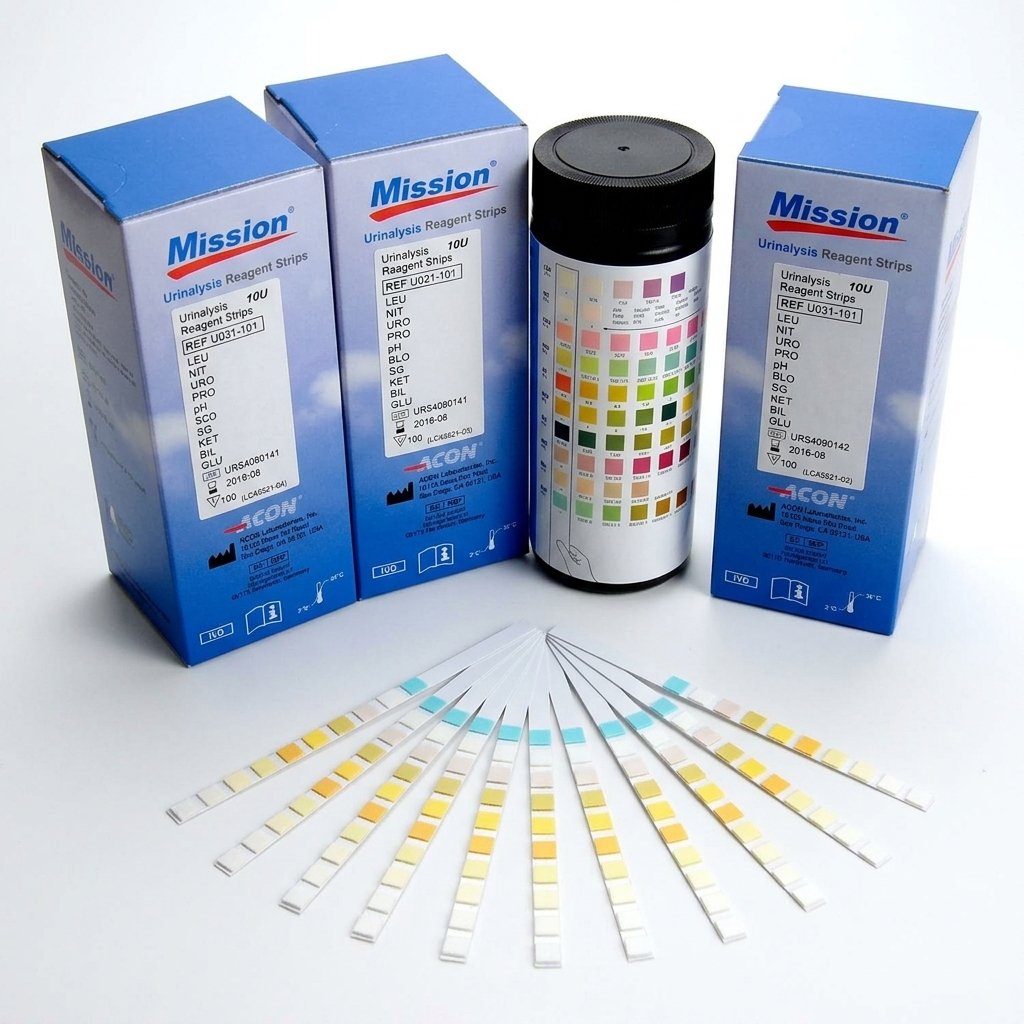 MISSION® Urinalysis Reagent Strips (510(k) Cleared)