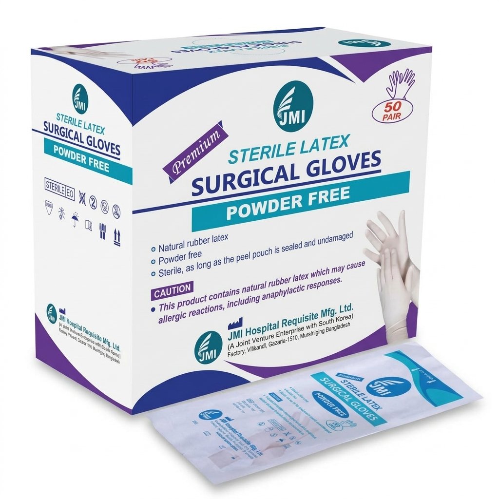 Sterile Surgical Gloves (Powder-Free)