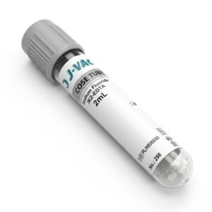 Vacuum Blood Collection Tube (Glucose Tube) - 2 ml